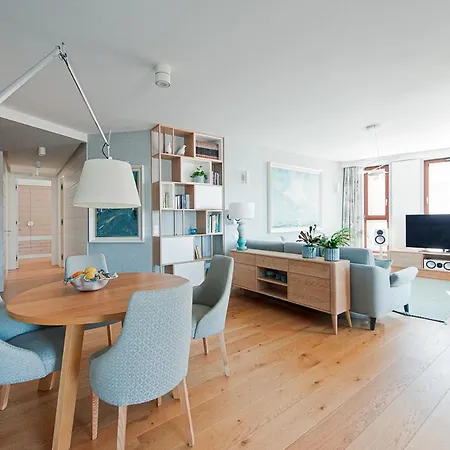 Sea Towers Platinium Penthouse Daire Gdynia